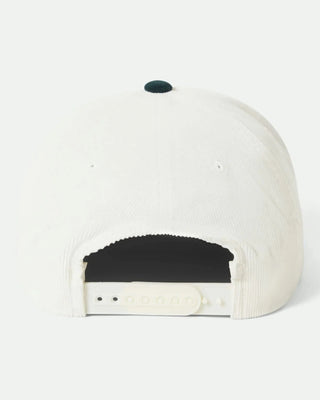 Brixton Women's Corduroy MP Snapback Hat - Night Sage/Whitecap