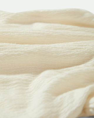 Brixton Women's Crinkle Tube Top - Off White