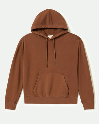 Brixton Cross Loop French Terry Hoodie - Pinecone Brown