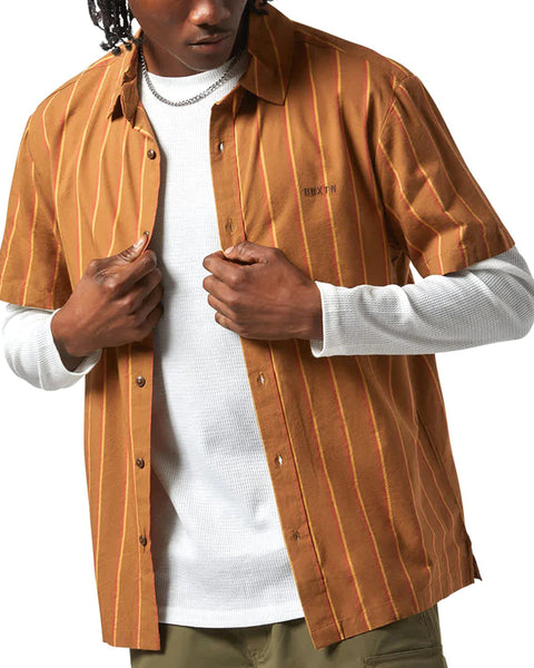 BRIXTONCRUSTRIPESHIRTWASHEDCOP