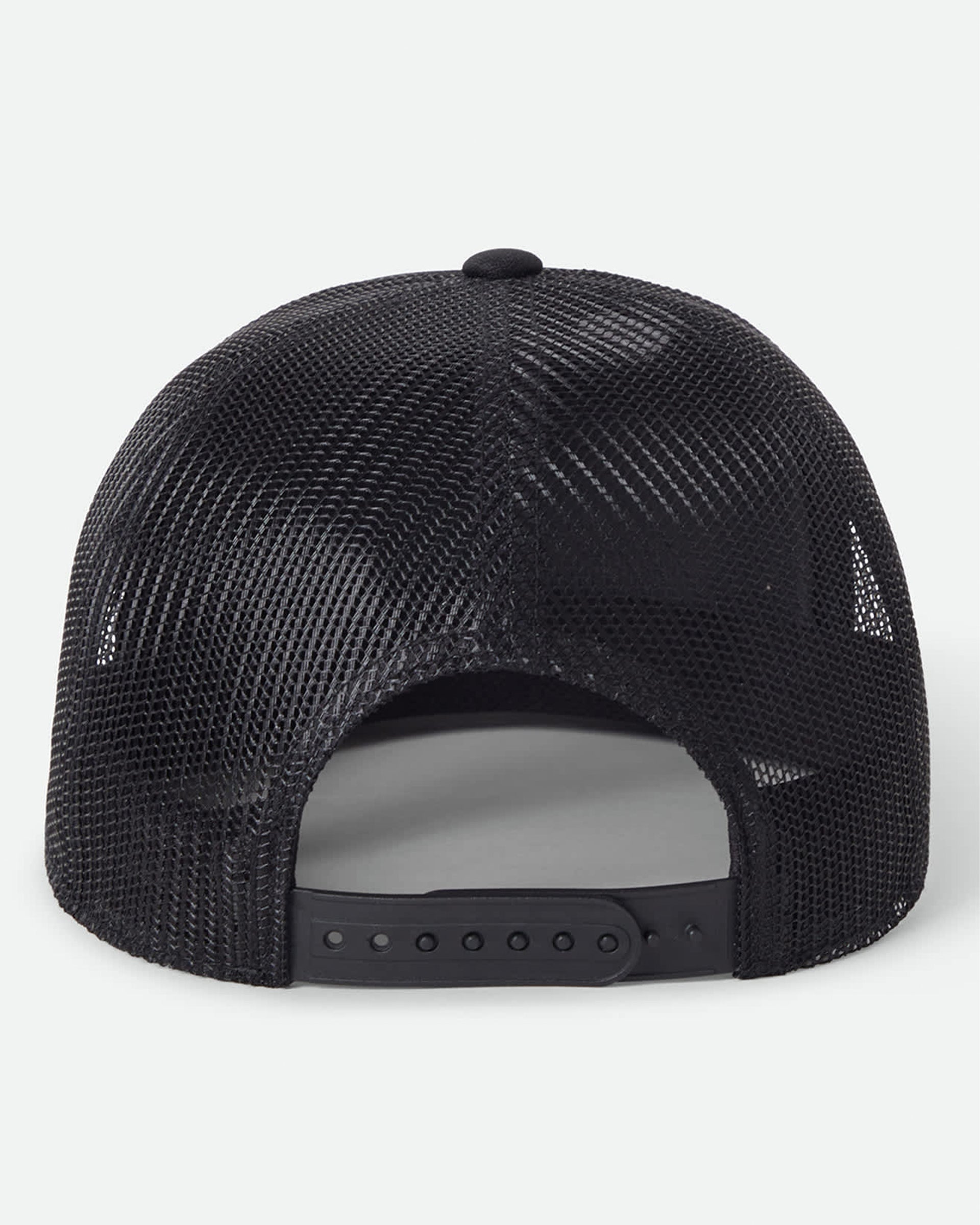 Brixton Danton Netplus Trucker Hat - Black/Black