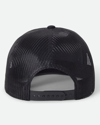Brixton Danton Netplus Trucker Hat - Black/Black