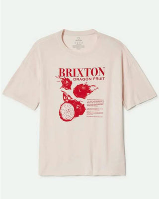 Brixton Women's Dragon Fruit Oversized Boyfriend Short Sleeve T-Shirt - Pink Sorbet