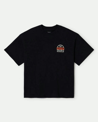 Brixton Drayton Heavyweight Relaxed T-Shirt - Black