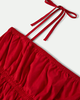 Brixton Women's Eden Smocked Top - Crimson