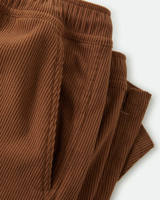Brixton Everyday Corduroy Short - Tobacco Brown