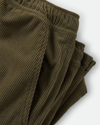 Brixton Everyday Corduroy Short - Dark Olive