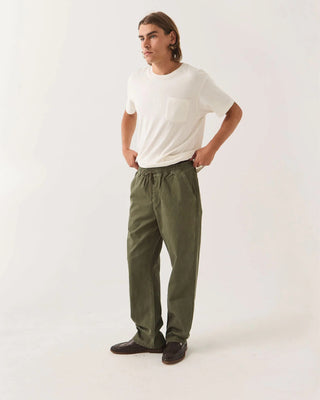 Brixton Everyday E-Waist Pant - Dark Olive