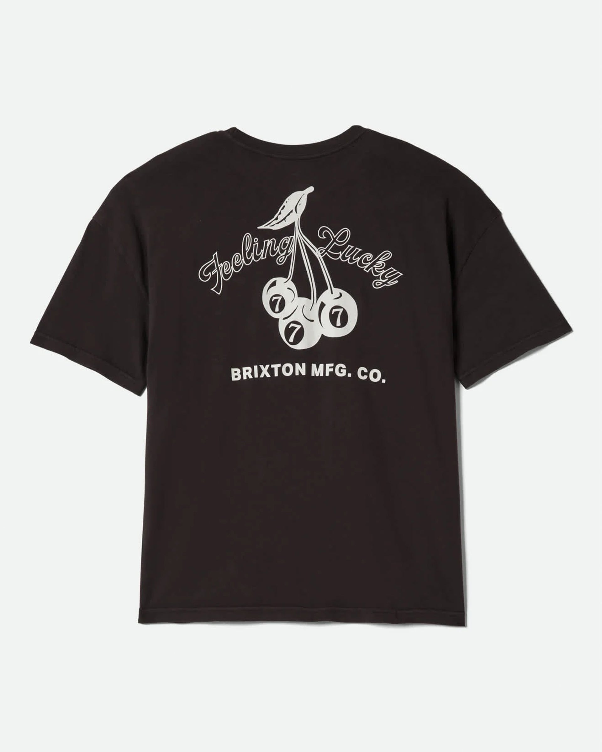 Brixton Feeling Lucky Oversized Boyfriend Short Sleeve T-Shirt - Black