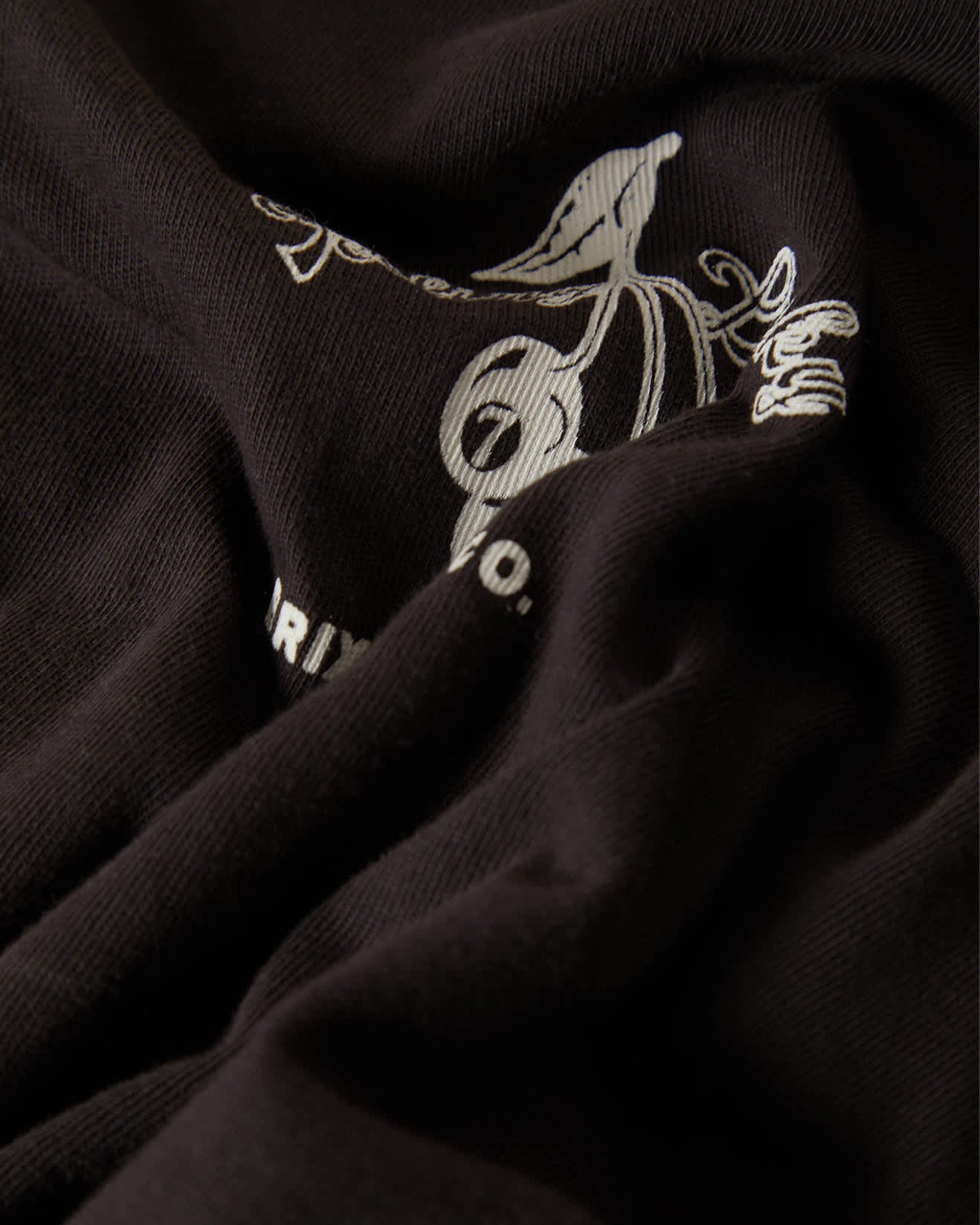 Brixton Feeling Lucky Oversized Boyfriend Short Sleeve T-Shirt - Black