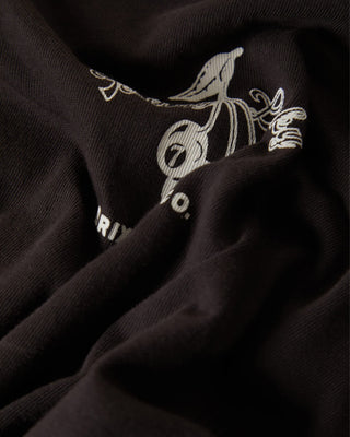 Brixton Feeling Lucky Oversized Boyfriend Short Sleeve T-Shirt - Black