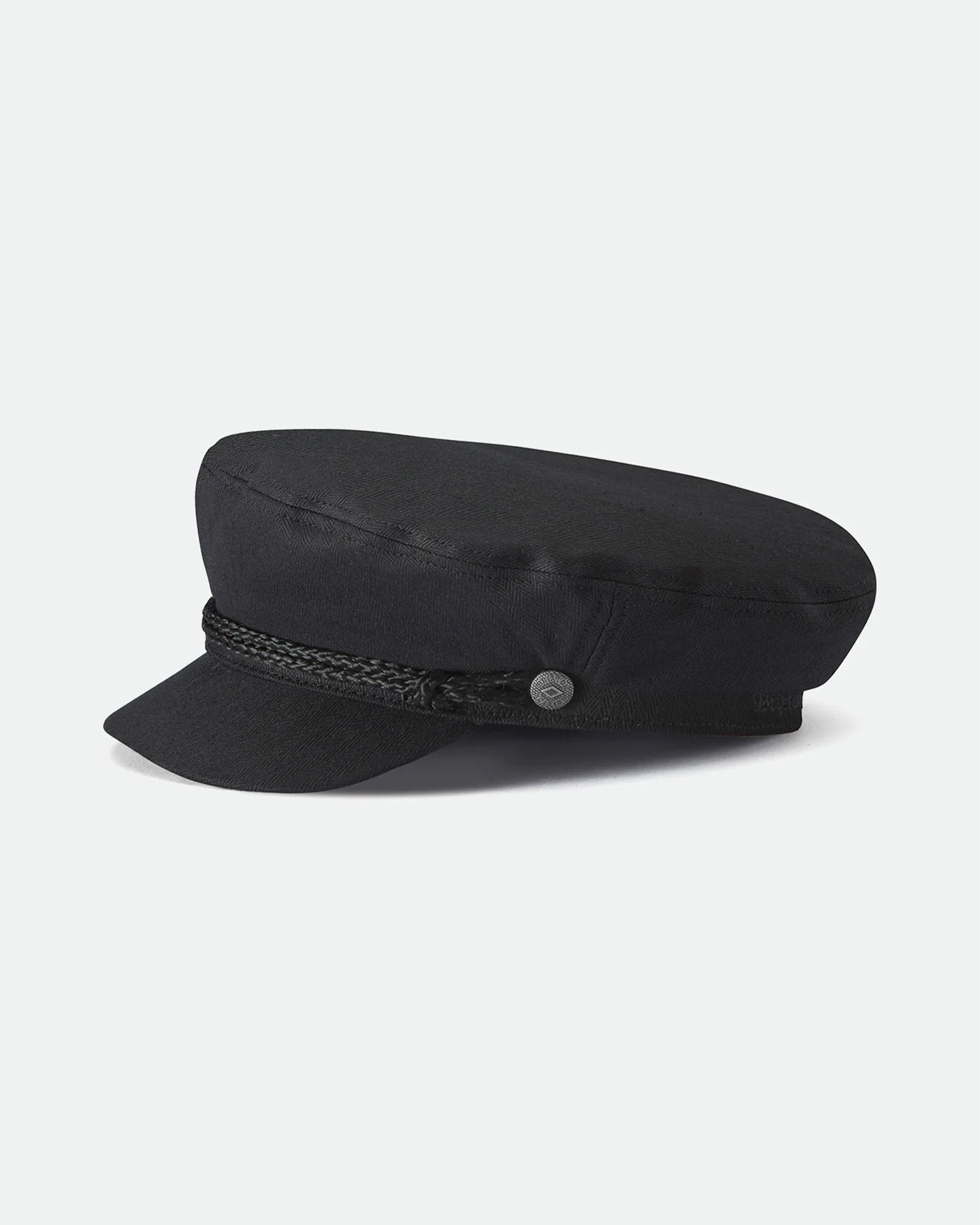Brixton Fiddler Fisherman Cap - Black