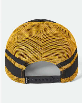 Brixton x Ford Built Tough Trucker Hat - Burnt Rubber/Empire Yellow