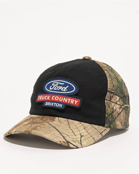 Brixton x Ford Truck Country Snapback Hat Burnt Rubber/Camo
