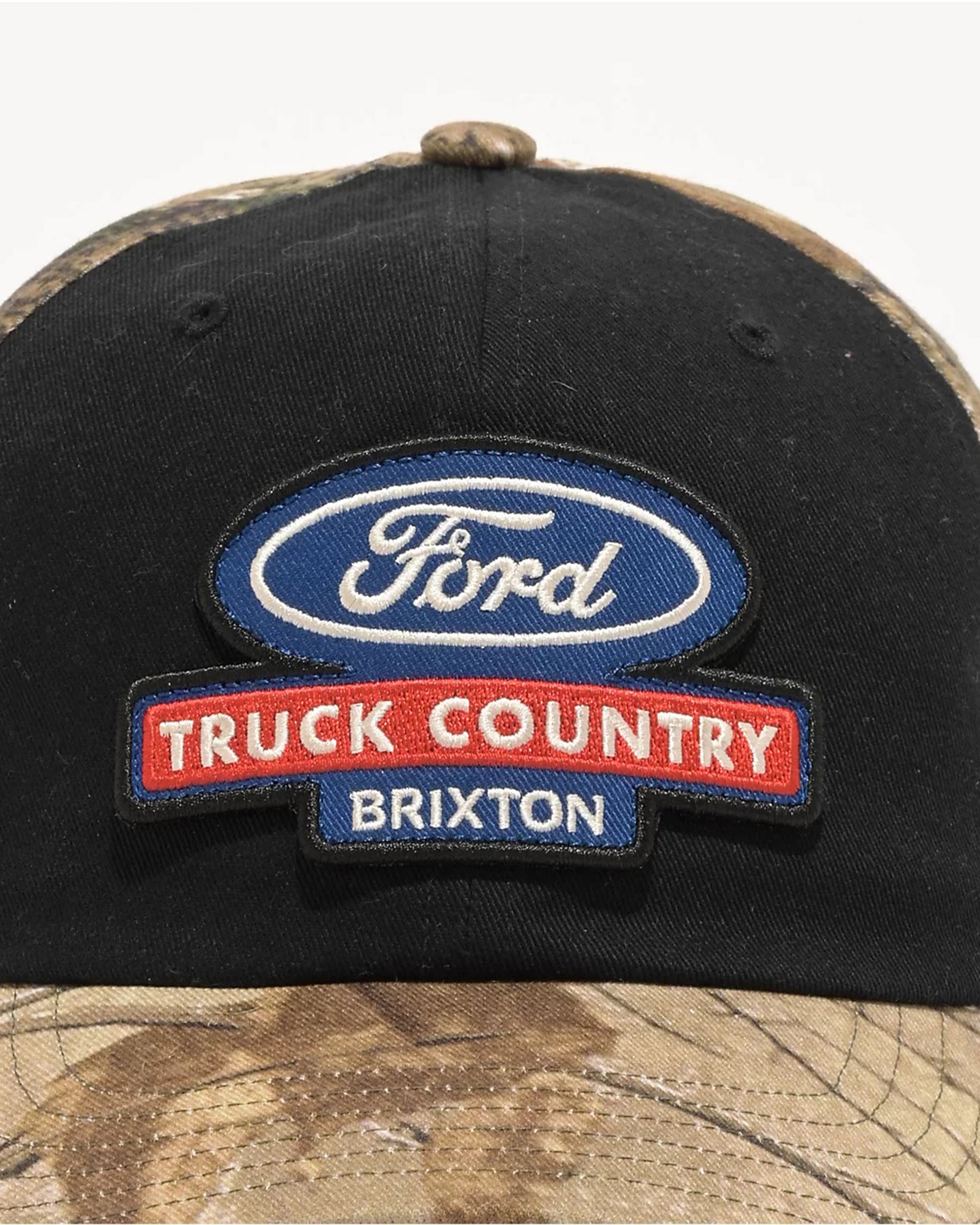 Brixton x Ford Truck Country Snapback Hat - Burnt Rubber/Camo