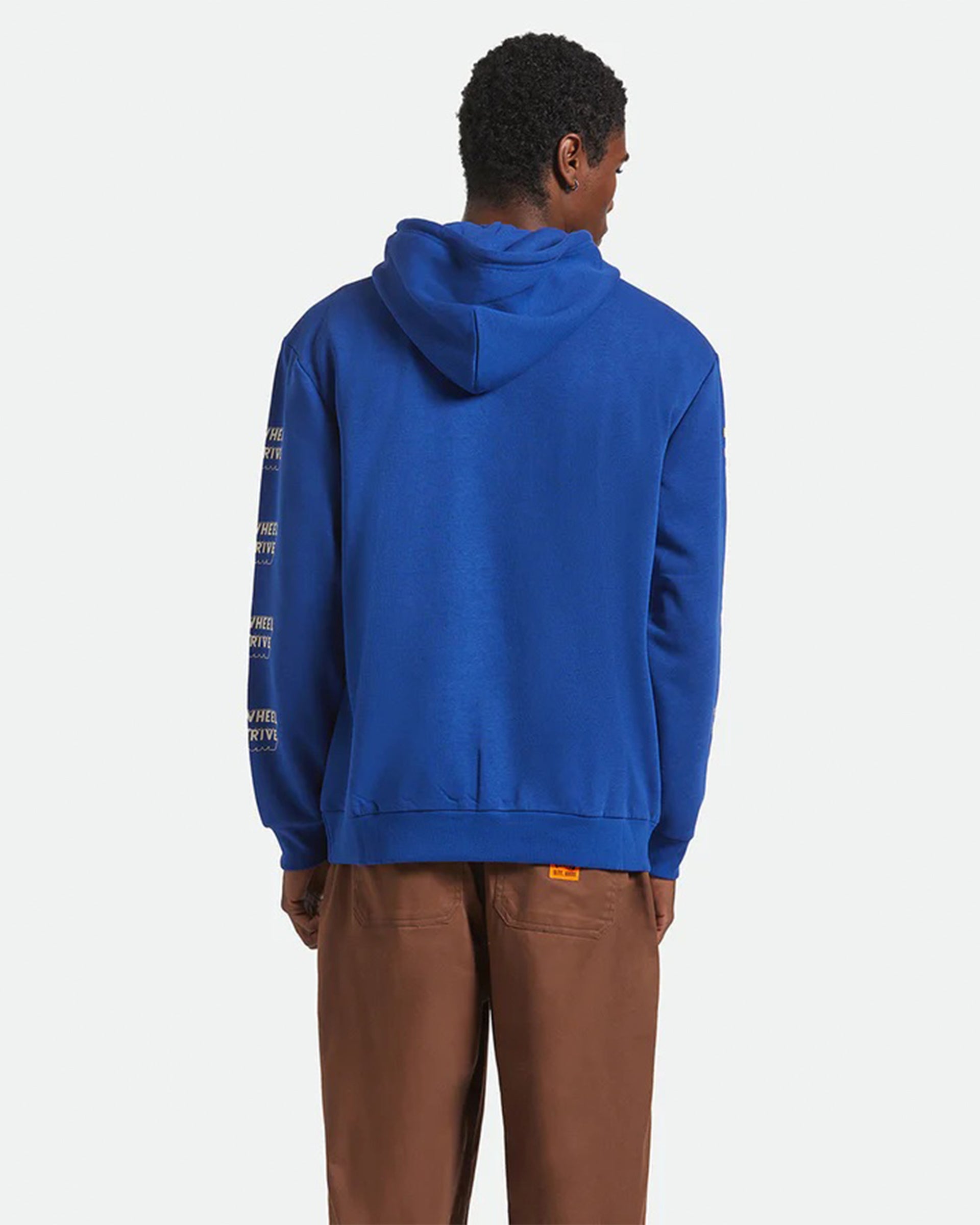 Brixton x Ford Mud Marathon Fleece Hoodie - Ford Blue