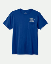 Brixton x Ford Truck Country S/S Pocket T-Shirt - Ford Blue