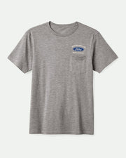 Brixton x Ford Truck Country Short Sleeve Pocket T-Shirt - Heather Grey