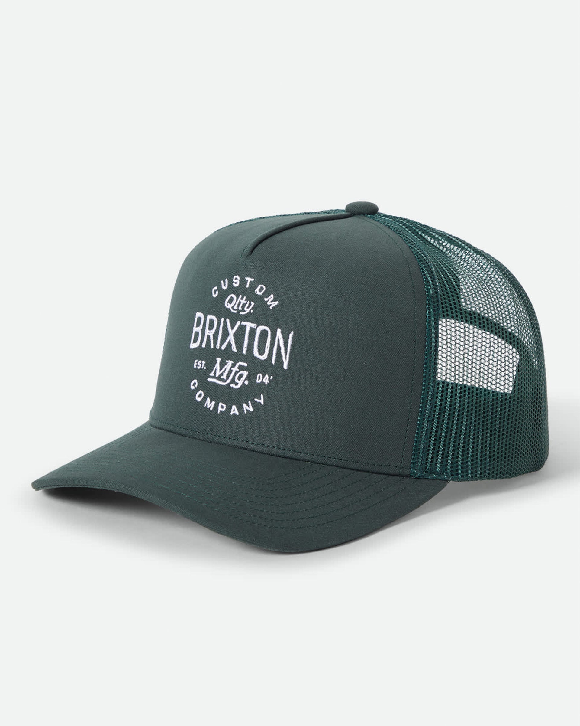 Brixton Fremont Netplus Trucker Hat - Primal Green/Primal Green