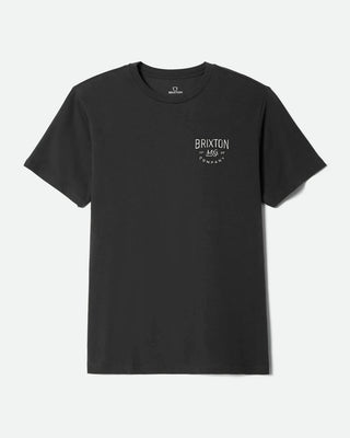 Brixton Fremont Short Sleeve Standard T-Shirt - Vintage Black