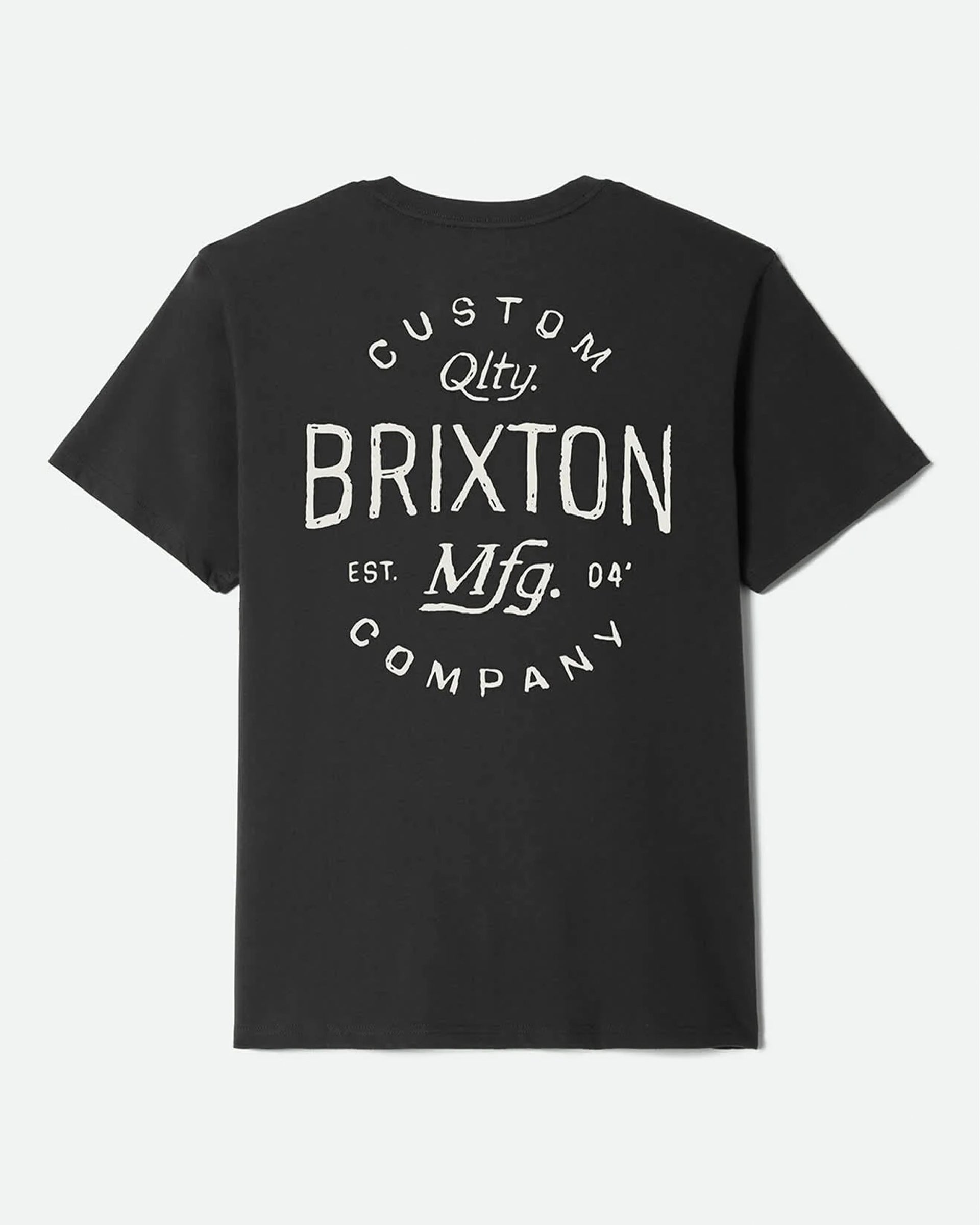 Brixton Fremont Short Sleeve Standard T-Shirt - Vintage Black