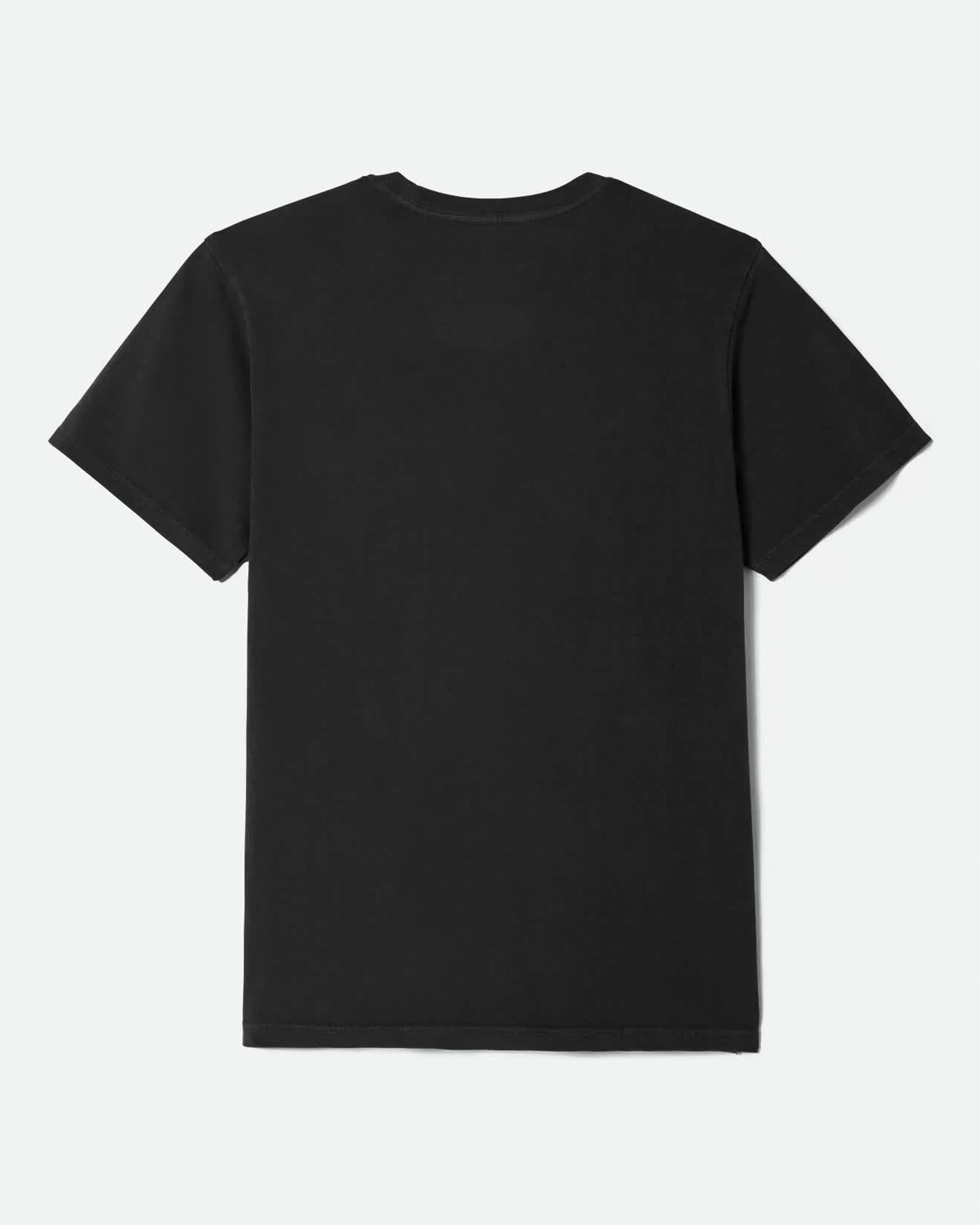 Brixton Gallop Short Sleeve Standard T-Shirt - Black Worn Wash