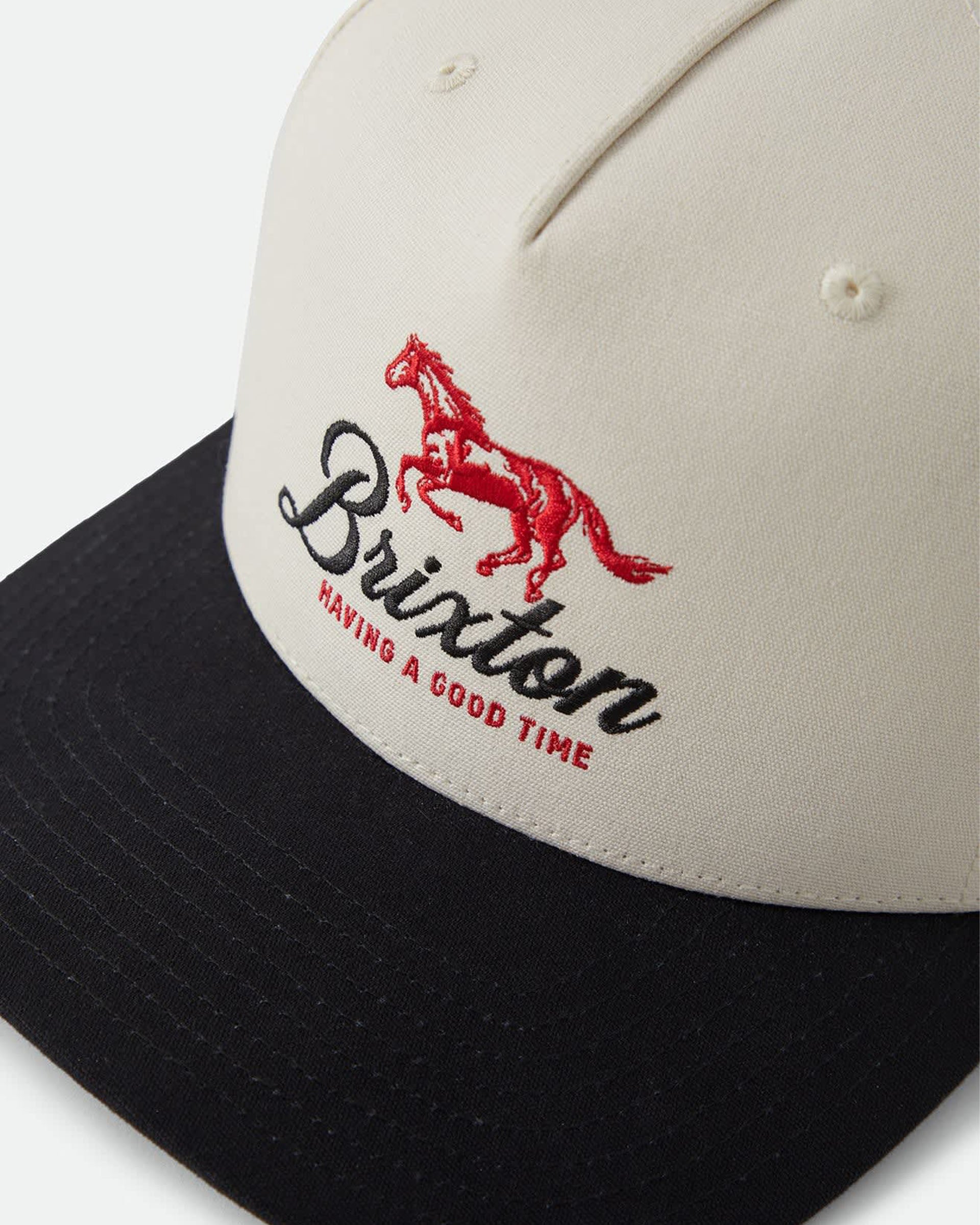 Brixton Good Times Netplus Hat - Black/Whitecap