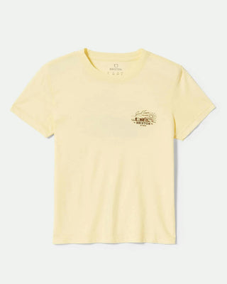 Brixton Women's Good Times Fitted Crew T-Shirt - Panna Cotta