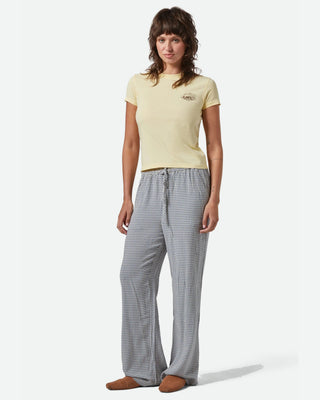 Brixton Women's Good Times Fitted Crew T-Shirt - Panna Cotta