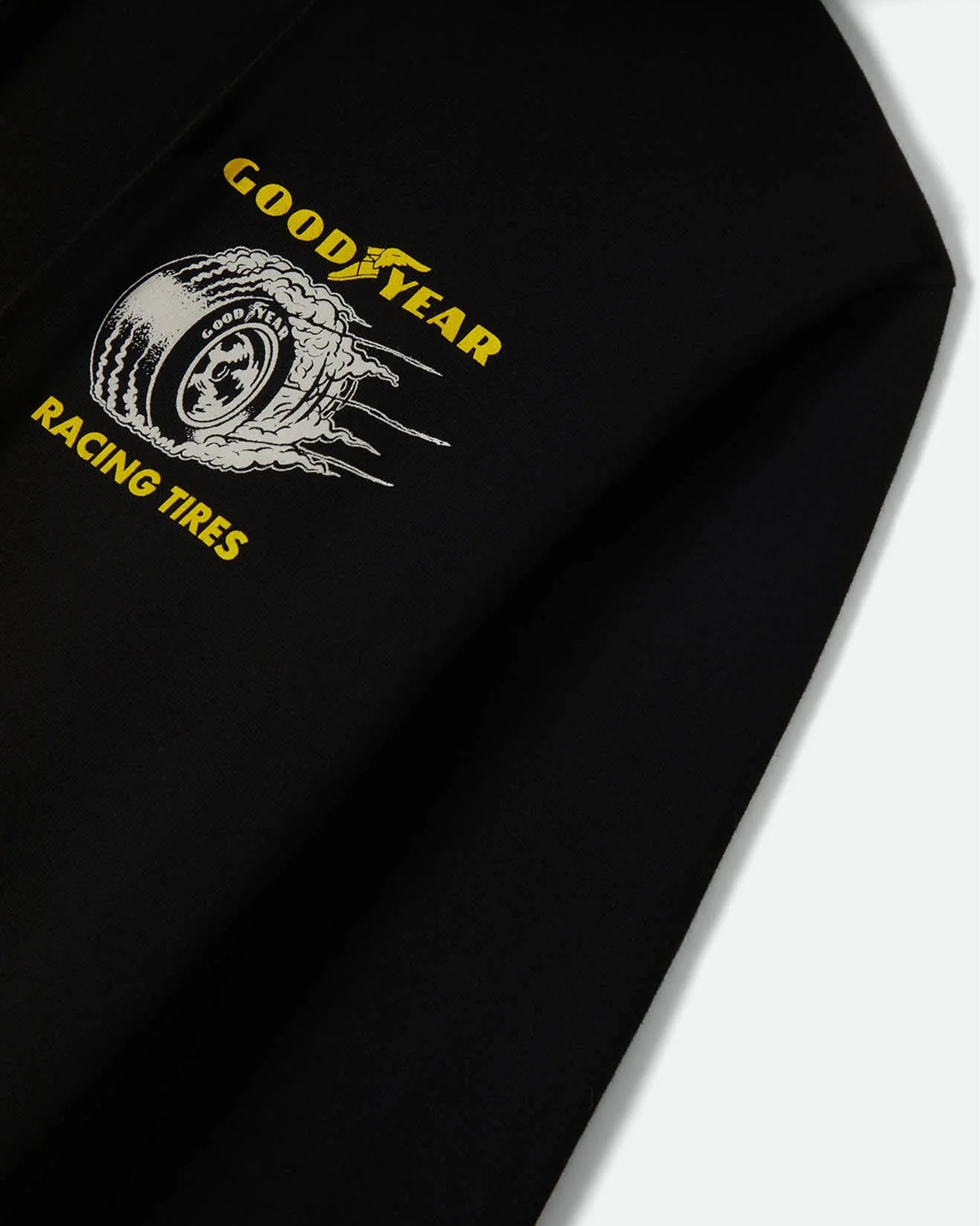 Brixton Goodyear Cheater Slick Hood - Black