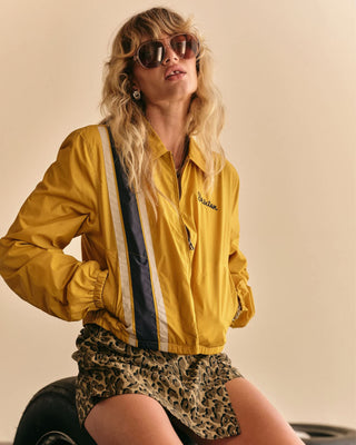 Brixton Women's Goodyear Mechanics Garage Jacket - Nugget Gold