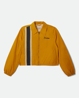 Brixton Women's Goodyear Mechanics Garage Jacket - Nugget Gold