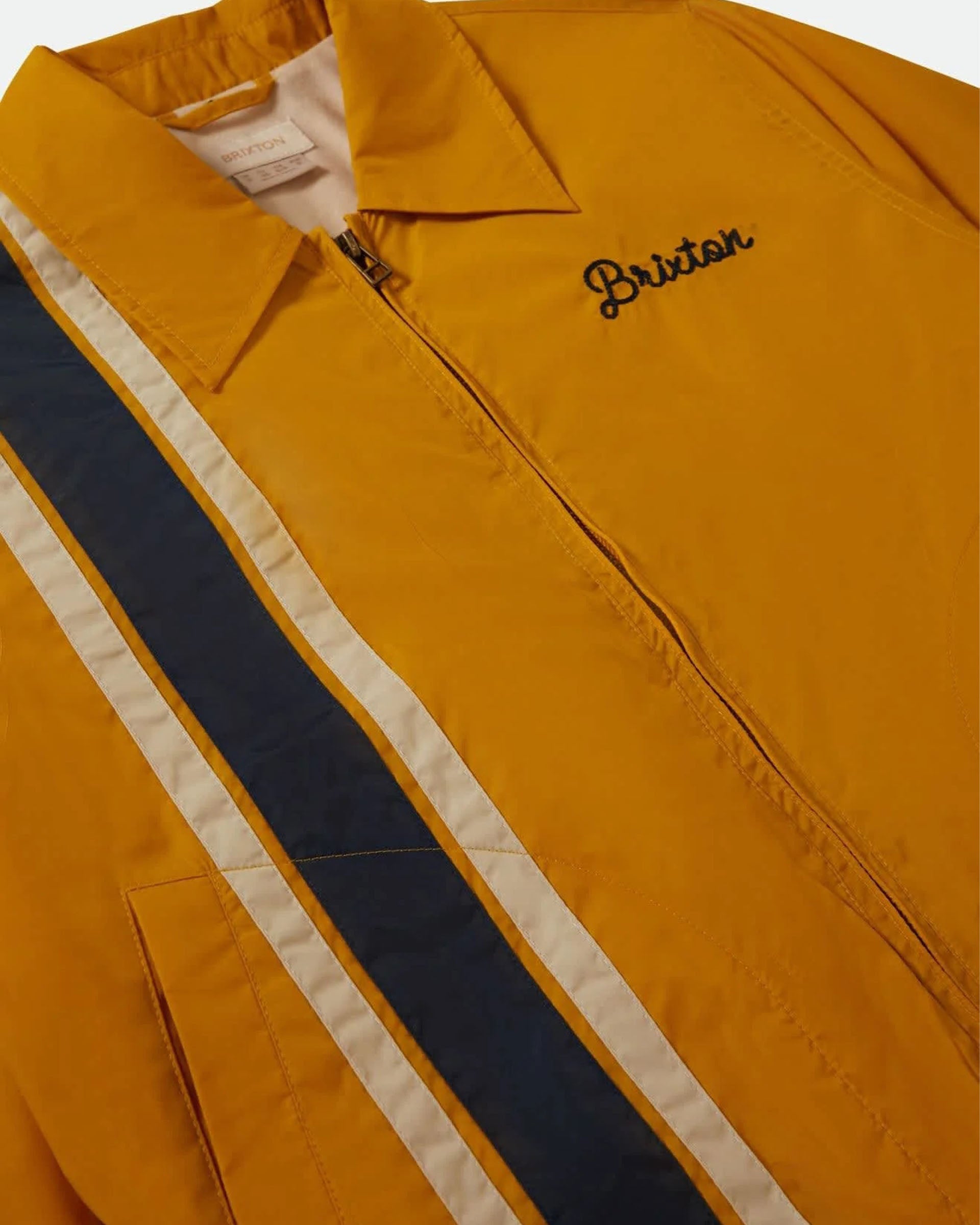 Brixton Women's Goodyear Mechanics Garage Jacket - Nugget Gold