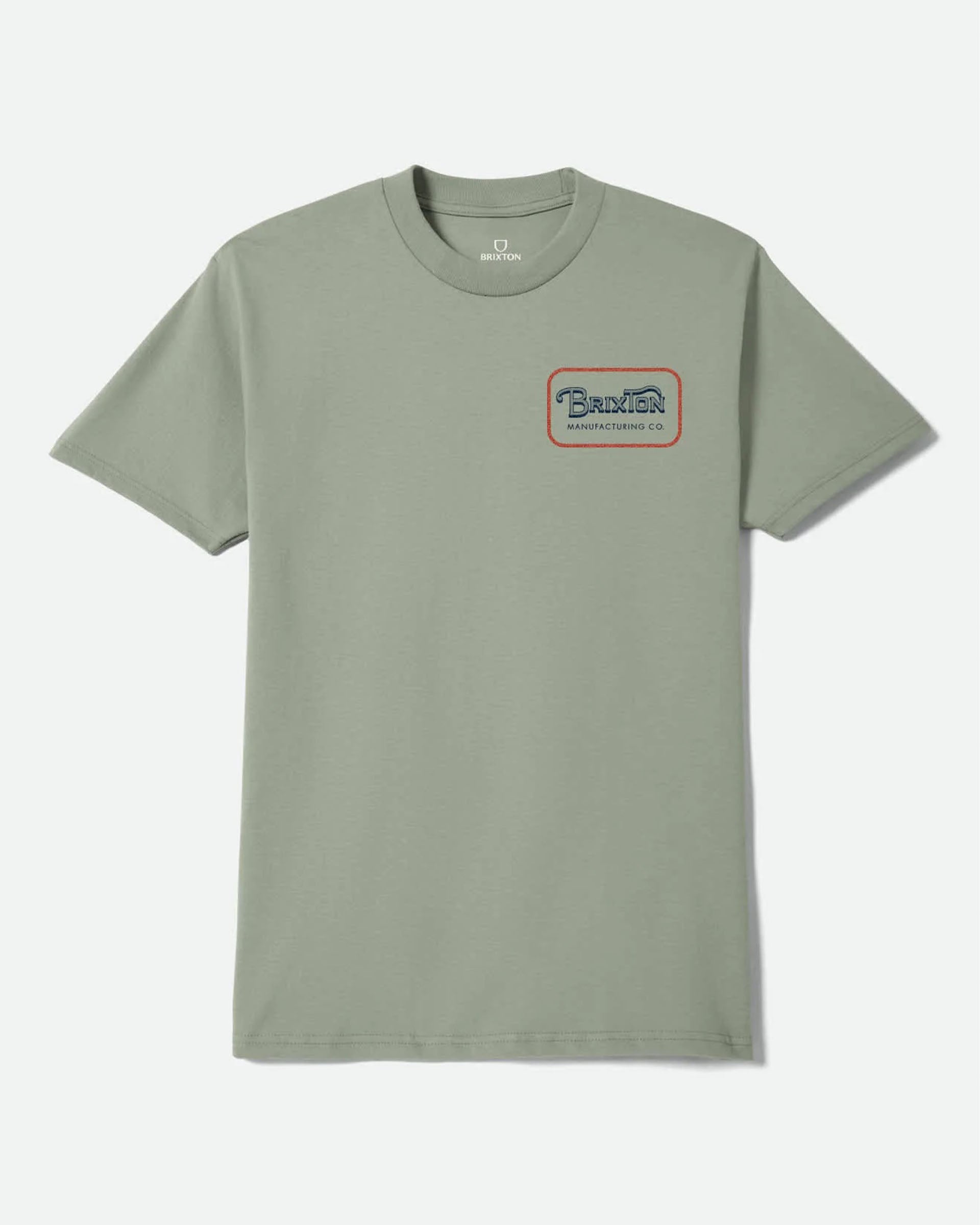 Brixton Grade S/S Standard T-Shirt - Desert Green/Dark Navy/Amber Terrain