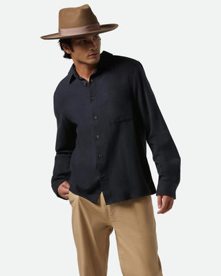 Brixton Hasting Kapok Flannel - Heather Black