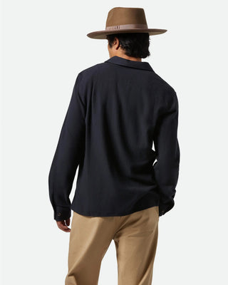 Brixton Hasting Kapok Flannel - Heather Black