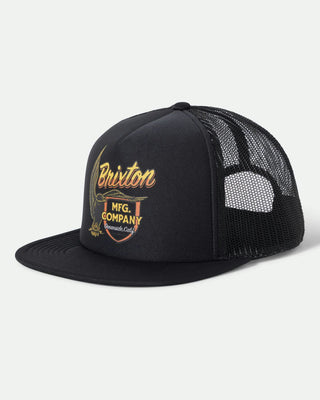 Brixton Highline Netplus Trucker Hat - Black