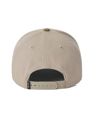 Brixton Hubal Snapback Hat - Khaki/Dark Olive