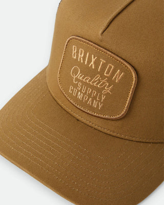 Brixton Hubal Trucker Hat - Dusted Ochre