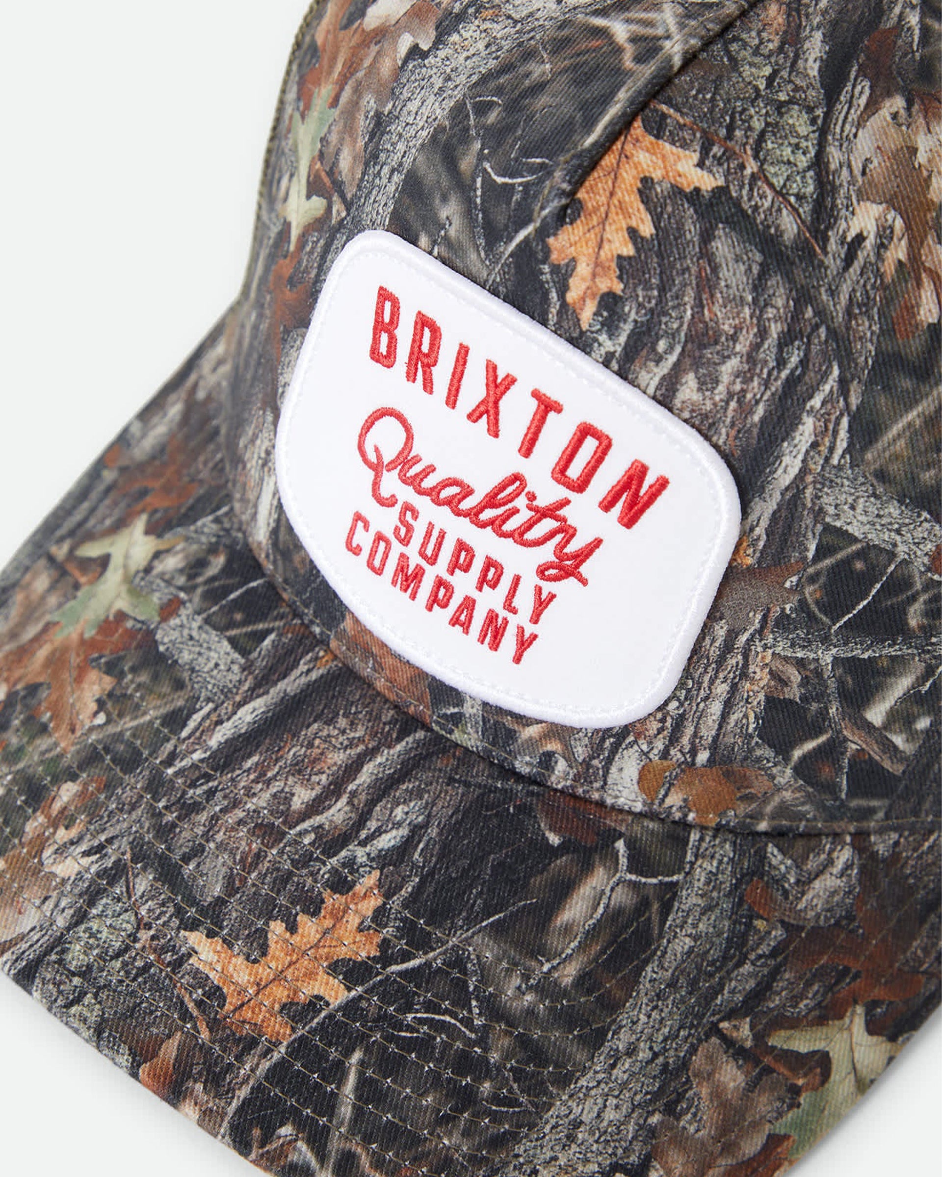 Brixton Hubal Netplus Trucker Hat - Tree Camo/Olive