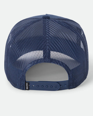 Brixton Hubal Trucker Hat - Dark Navy Corduroy