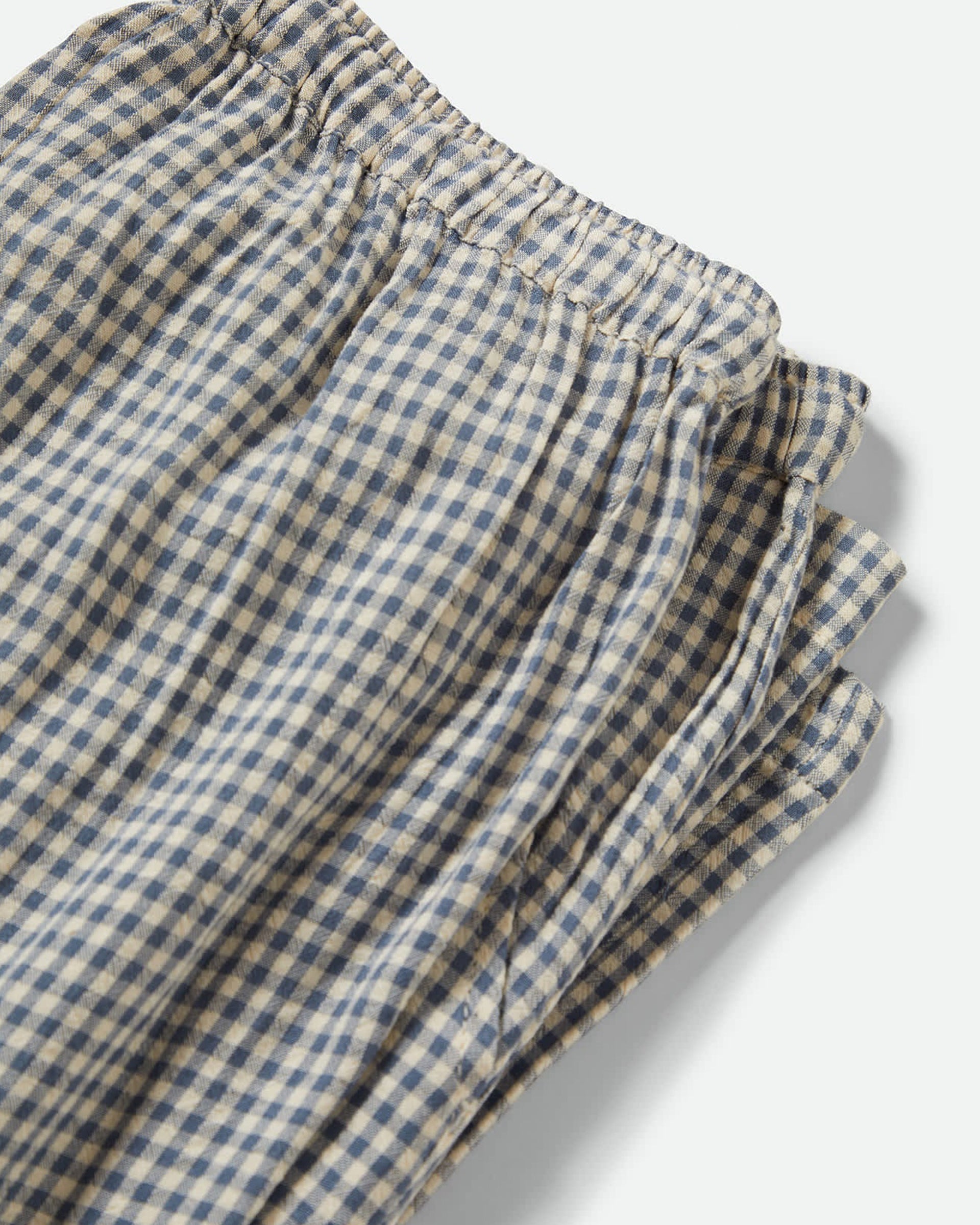 Hudson Lounge Pant - Azure Blue Gingham – Jack's Surfboards