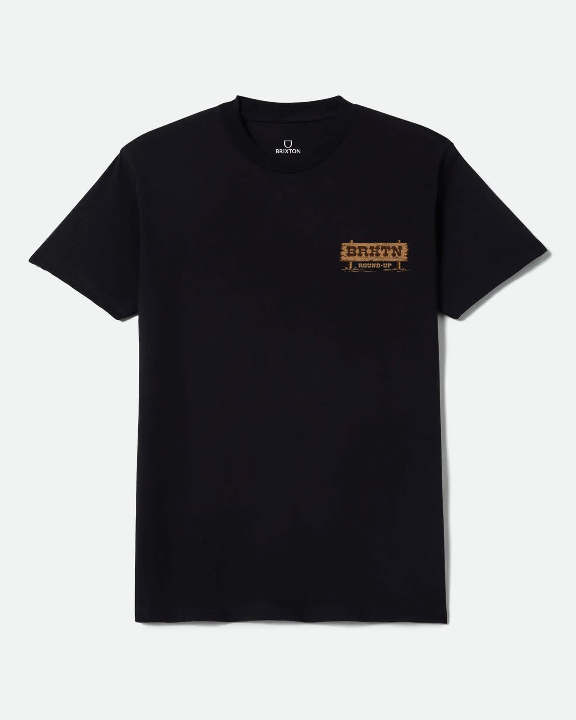 Brixton Hutchins Short Sleeve T-Shirt - Black