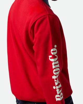 Brixton Inwood Crew - Crimson