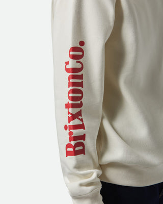 Brixton Inwood Crew - Egret White