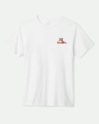 Brixton Inwood Short Sleeve Standard T-Shirt - White