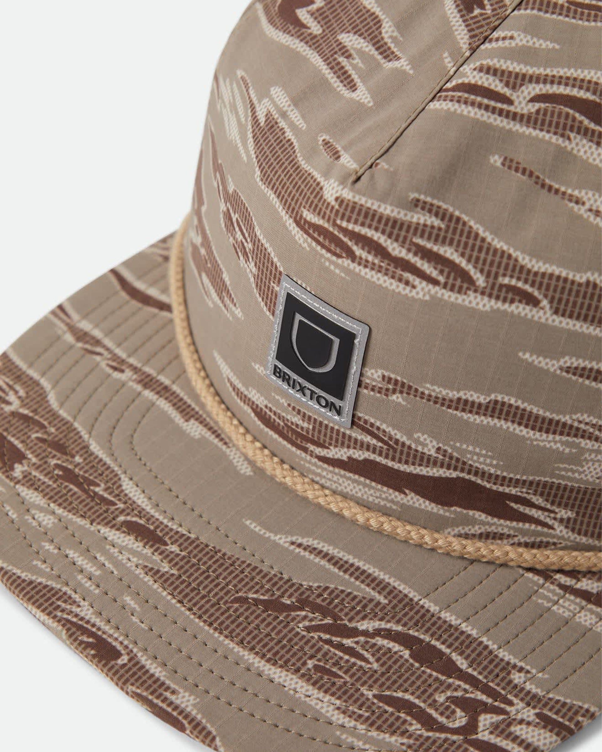 Brixton Journey Performance Snapback Hat - Desert Tiger Camo