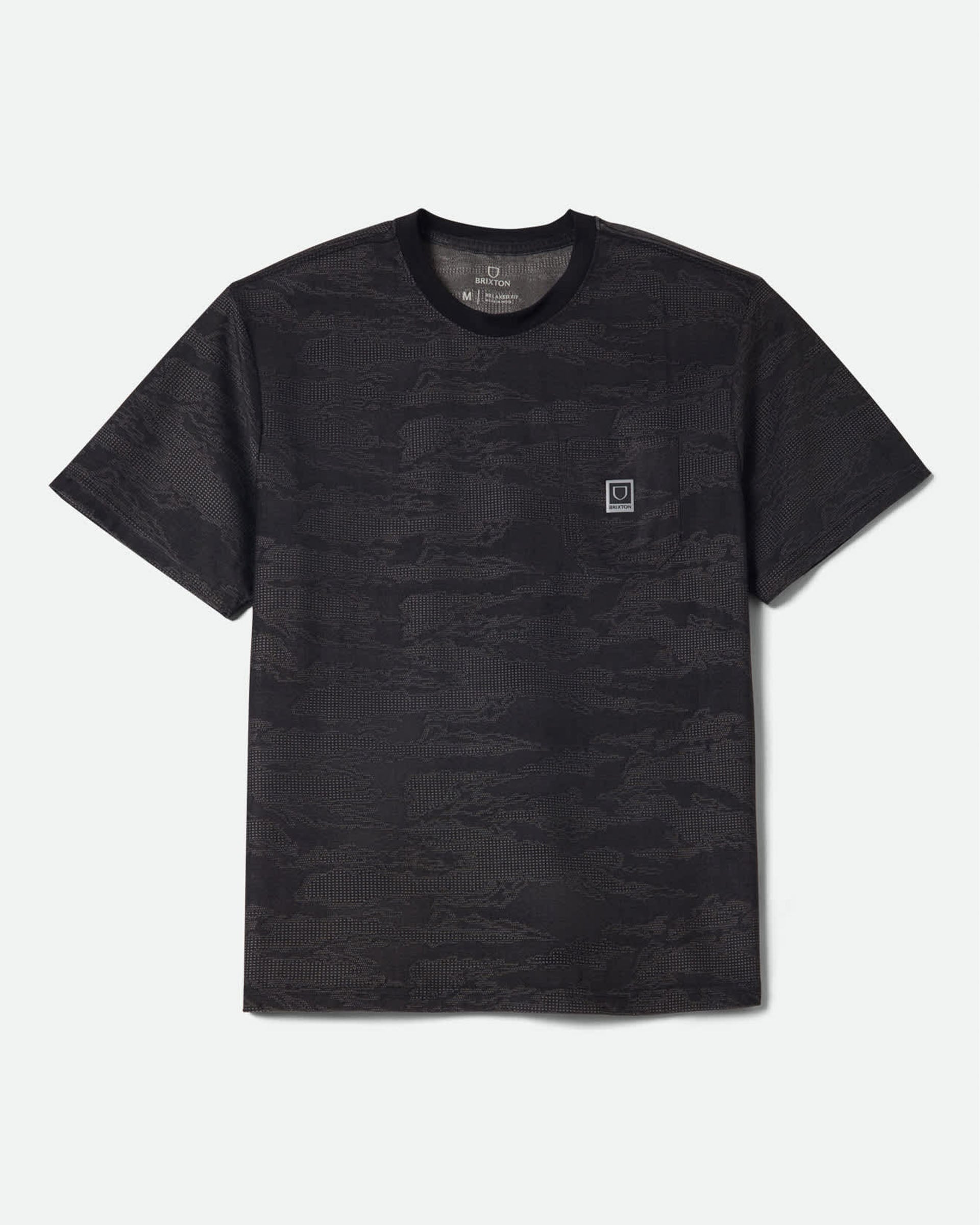 Journey S/S Pocket T-Shirt - Black Tiger Camo
