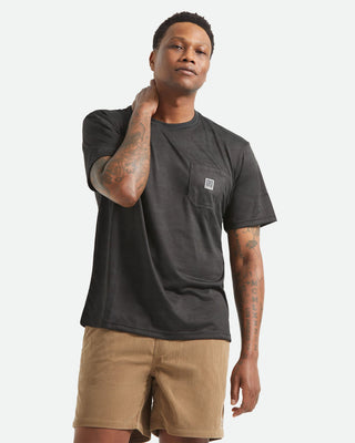 Journey S/S Pocket T-Shirt - Black Tiger Camo