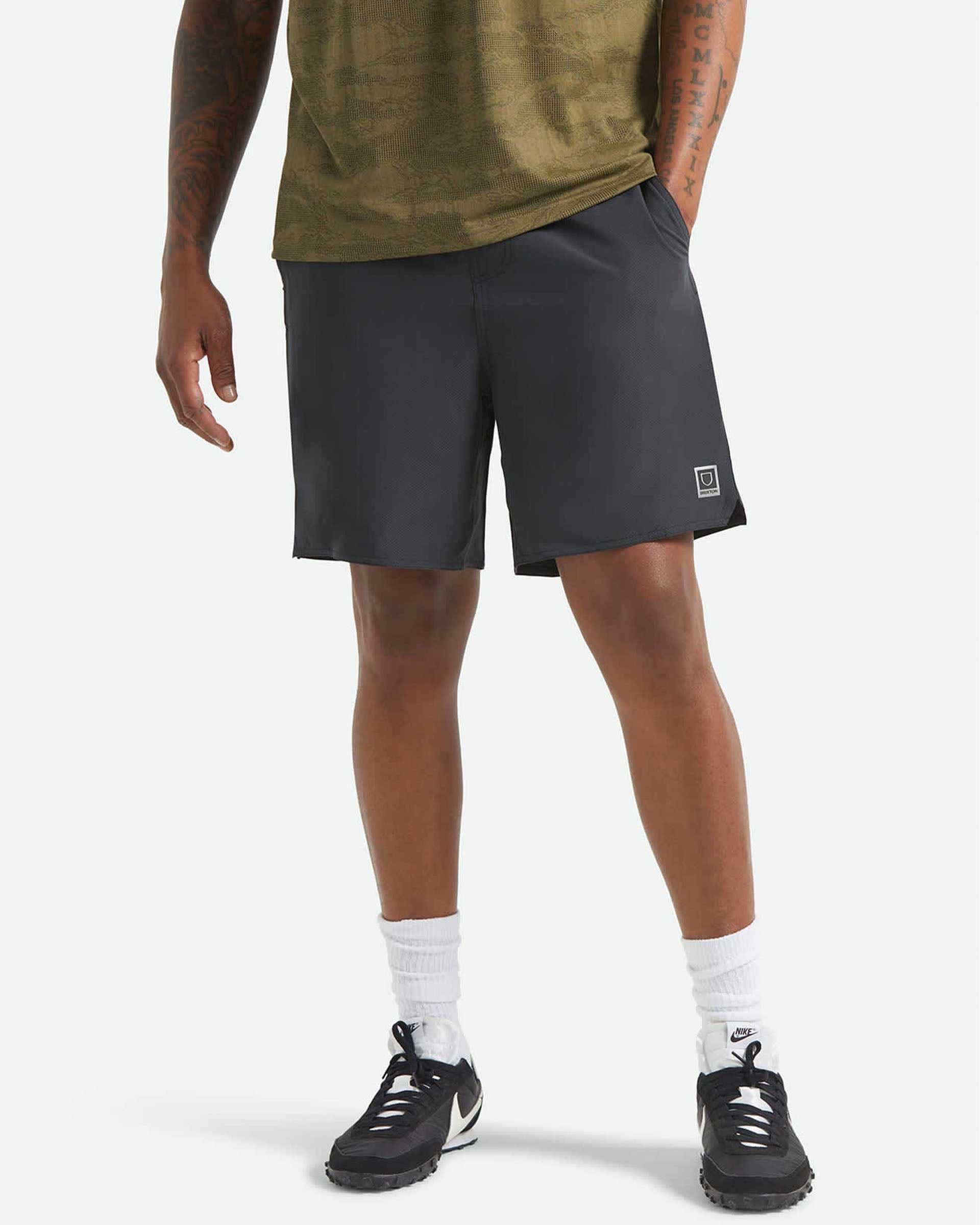 Brixton Journey Active Short - Black